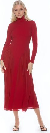 Alexia Admor Odette Dress in Burgundy at Nordstrom, Size X-Large