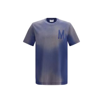 Moschino Blue Cotton Mens T-Shirt
