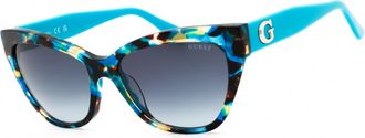 Guess GU00204 87P Shiny Turquoise Havana/Green Gradient
