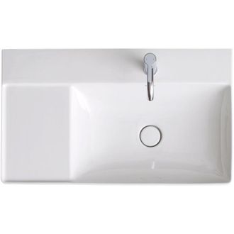 Duravit Duravit - Lavabo Durasquare Para Muebles, 80x47cm, Sin Agujero Para