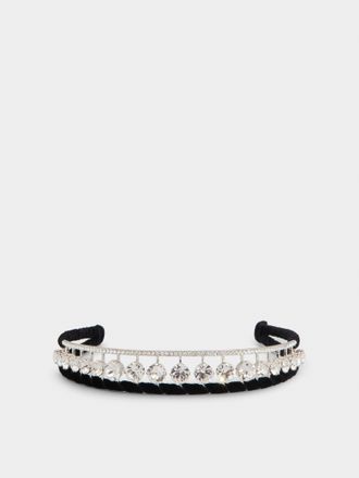 Roger Vivier Hair Band in Velvet