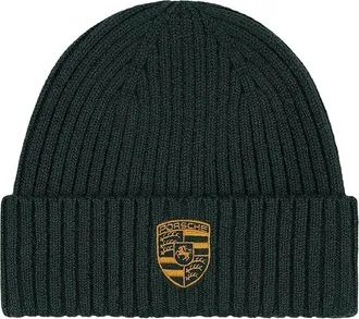 Aim&eacute; Leon Dore x Porsche Cashmere Beanie Pine Grove FW25AH052-PINE