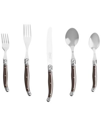 French Home 20Pc Laguiole Flatware Set, Service For 4