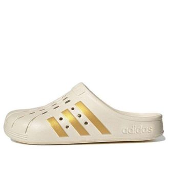 adidas Adilette Clog Wonder White Gold Metallic GY1827