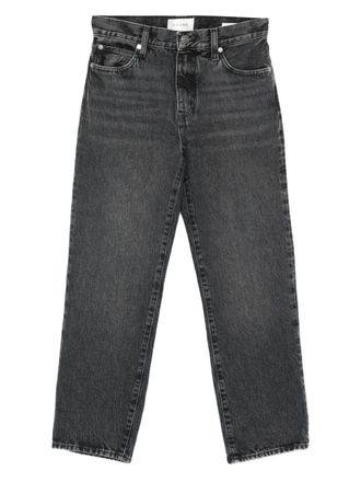 Frame Denim straight-leg jeans - women - Fabric - 26 - Grey