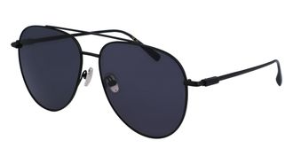 Ferragamo Grey Pilot Mens Sunglasses SF308S 002 61