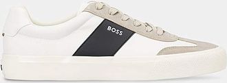 HUGO BOSS Aiden Stripe Trainer - Light Beige