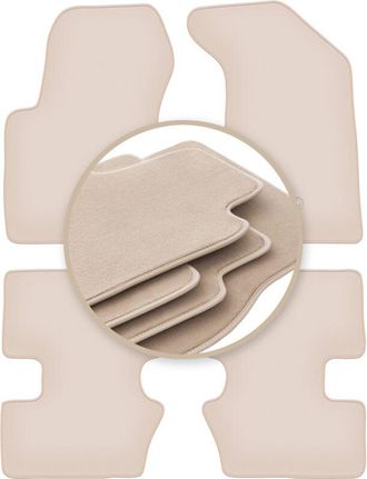 OEM Alfombrillas Beige Premium Para Jeep Patriot Todoterreno 2006-2016