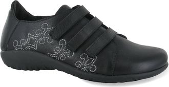 Naot Womens Mihi 3 Strap Shoes - Medium In Soft Black