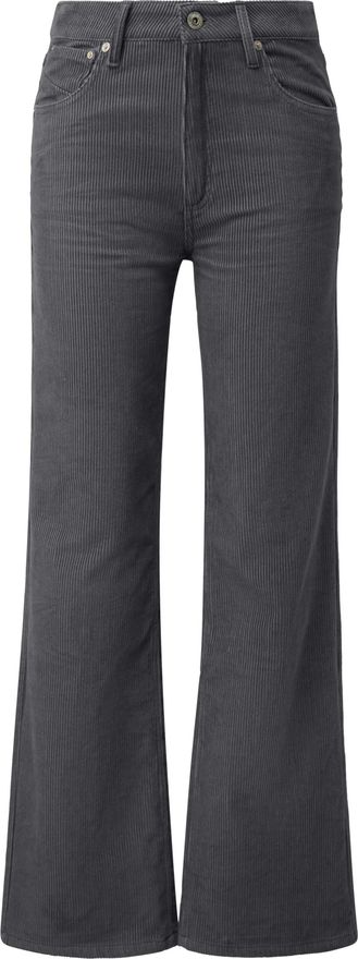 QS By S.Oliver Damen Jeans – Slim Fit, Straight Leg, Elastischer Denim