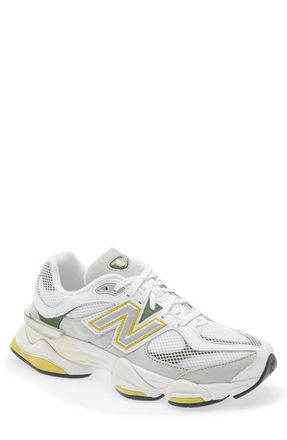 New Balance Gender Inclusive 9060 Sneaker in Nb 103 White/Apollo Gold at Nordstrom, Size 13.5 Womens