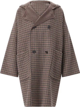 Max Mara Abrigo reversible - Coats - Mujer - Marr&oacute;n - 2XL