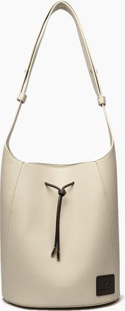 Like Dreams Womens Novelist Vegan Bucket Tote Bag In White