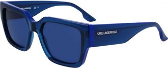Karl Lagerfeld Womens KL6142S 55 423 Sunglasses - Blue - One Size