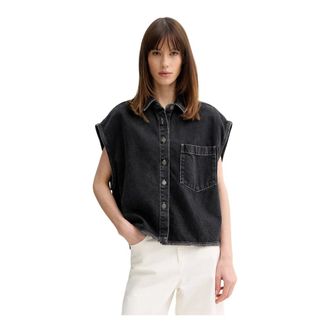 American Vintage Camicia Yop06D - - Blouses & Shirts - Donna - Nero - L