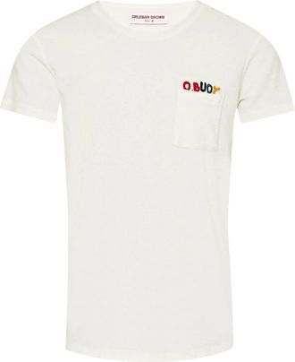 Orlebar Brown Ob Classic Towelling Tee O. buoy-277842-White Sand