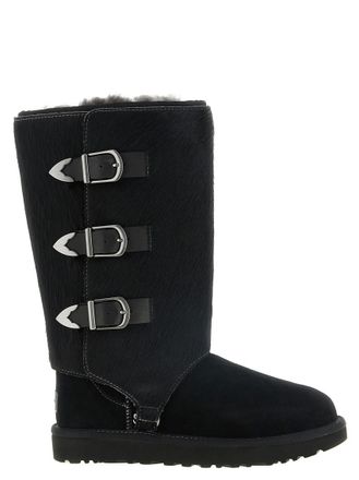 UGG Black Classic Tall Western Boots