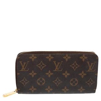 Louis Vuitton Pre-owned Zippy Wallet - Dames - Pre-owned - Bruin - Maat: ONE Size Leer