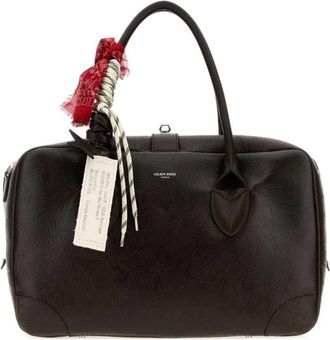 Golden Goose Dark Brown Vita Medium Shoulder Bag