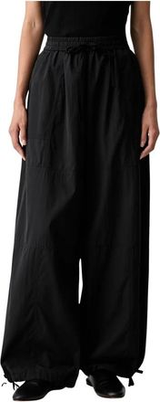 Kenzo Boke Flower 2.0 Cargo Broek - Dames - Wijde Broeken - Zwart - XS - Katoen - Broeken