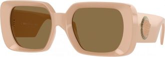 Versace Womens VE4473U 54 548973 Fashion Sunglasses - Beige - One Size