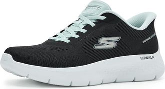 Skechers Go Walk Flex Azriel Hands Free Slip-Ins Womens Walking Shoes Black/Light Blue : 10.5 B - Medium, Synthetic