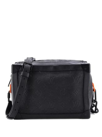 Louis Vuitton Soft Trunk Bag Monogram Taurillon Leather crossbody bag - Black