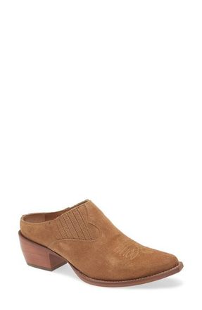 Frye Sacha Mule in Almond at Nordstrom, Size 8 Regular Calf