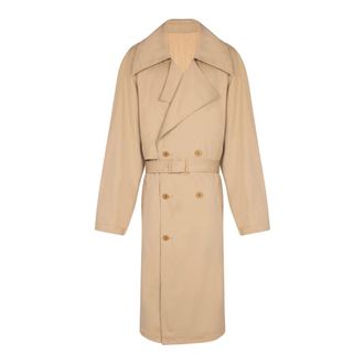 Balmain Hombre, Abrigos, Beige, Talla: XS