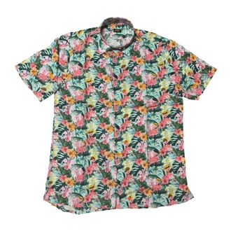 F**k Heren, Overhemden, Veelkleurig, Maat: M Viscose
