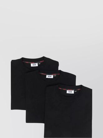 GCDS three-pack cotton t-shirts