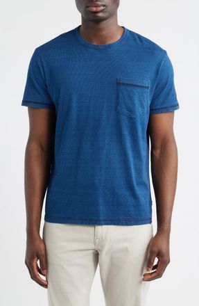 AG - Adriano Goldschmied Nick Slub Cotton Pocket T-Shirt in Desert Night at Nordstrom, Size X-Large