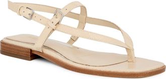 Paige Regan Sandal in Bone Snake at Nordstrom, Size 10.5