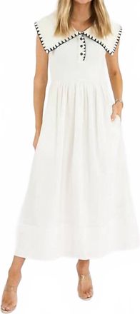 Cleobella Jordon Ankle Dress In Ivory