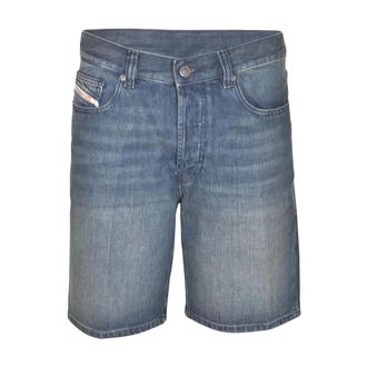 Diesel Heren, Korte broeken, Blauw, Maat: W31 Katoen