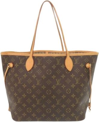 Louis Vuitton Pre-owned Vintage Monogram Tote Bag - Dames - Vintage Shopper - Bruin - ONE Size - Vintage