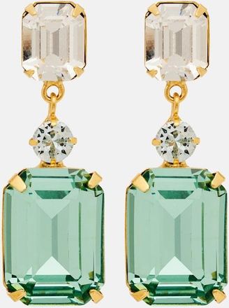 Jennifer Behr Justine gold-plated drop earrings
