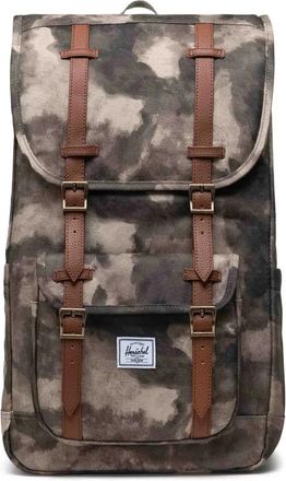 Herschel Camouflage Laptop Rugzak met Meerdere Zakken - Heren - Rugzakken - Veelkleurig - ONE Size - Polyester - Tassen