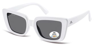 Montana Eyewear MP193 Polarized MP193E Womens Sunglasses White Size 51