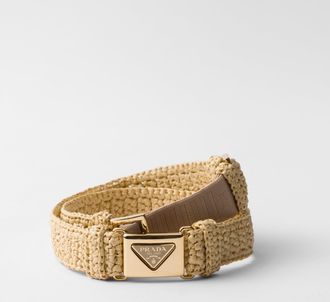 Prada Crochet belt