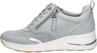 Tamaris Schoenen, Dames, Blauw, 40 EU, Comfort Veterschoenen Laag