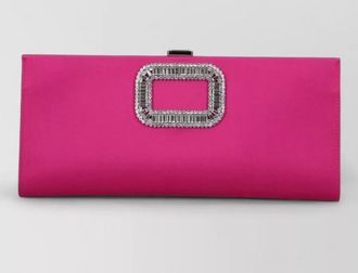 Roger Vivier silk clutch bag
