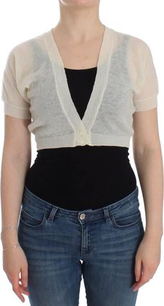 Ermanno Scervino Wool Cardigan Womens Sweater