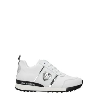 Love Moschino Leather Low Top Womens Sneakers