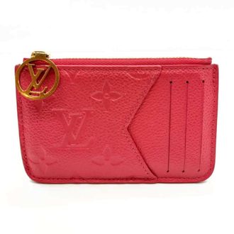 Louis Vuitton Monogram Empreinte Pink Monogram Empreinte Coin Purse/Coin Case (Pre-Owned)