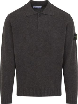 Stone Island Tops, Heren, Grijs, XL, Polo Truien