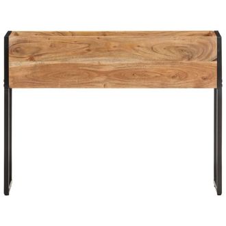 Berkfield Home Planter 90x20x68 cm Solid Acacia Wood in Brown | Size: 90 x 20 x 68 cm