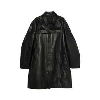 Rick Owens Abrigo Mac de 2 piezas - Jackets - Hombre - Negro - L