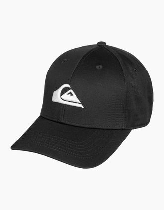 Quiksilver Mens Quiksilver Mens Decades Snapback Baseball Cap - Black - Size: ONE size
