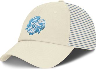 Nike North Carolina Denim Club Nike Mens College Adjustable Hat in White | NC2H11KNCV-0Y0